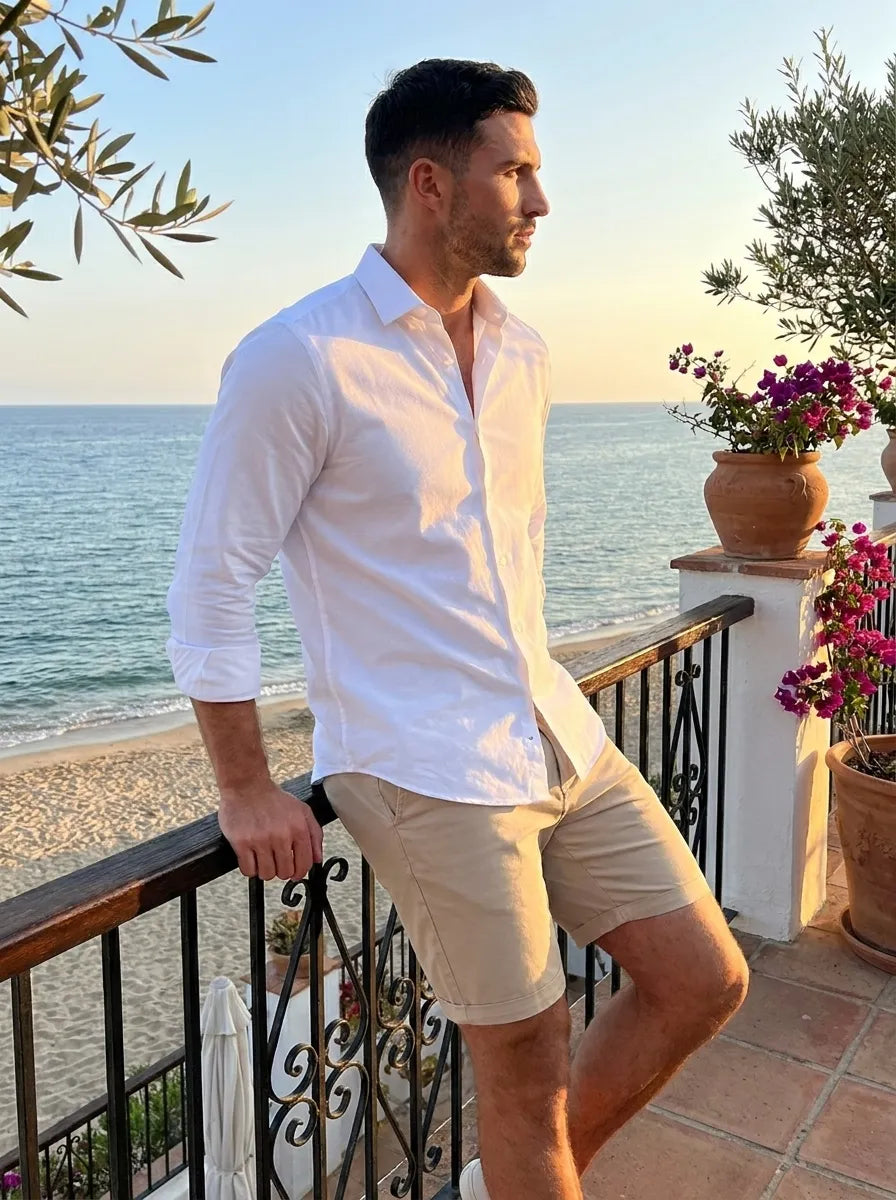 CAMICIA ELASTICIZZATA TRUESHARP