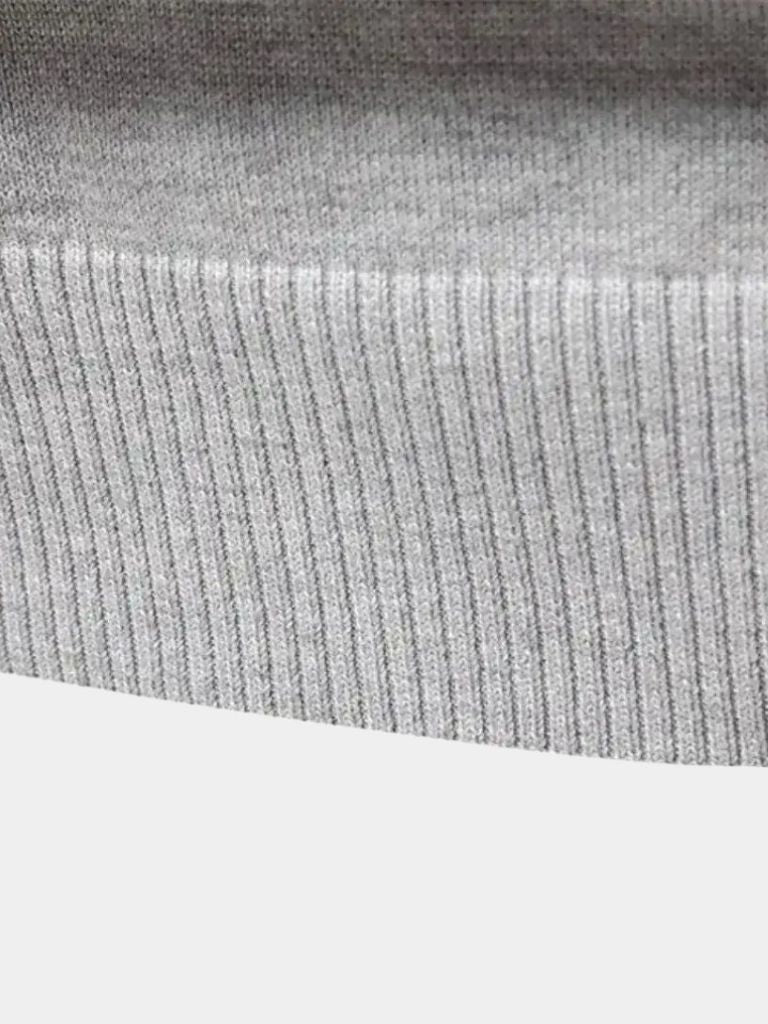 Maglione da uomo in maglia – Maglione in maglia a mezza zip casual per tutti i giorni